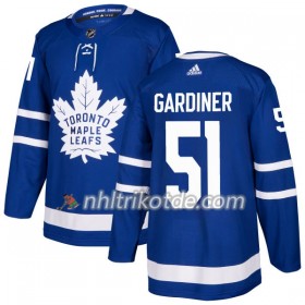 Toronto Maple Leafs Trikot Jake Gardiner 51 Adidas 2017-2018 Blau Authentic - Herren